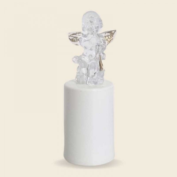 Elektronska trajna lučka s figuro - prozoren angel